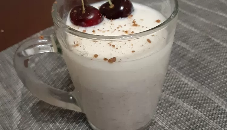 Каша с желе (ленивая овсянка)