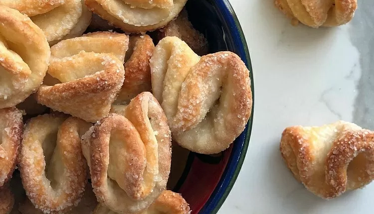 Творожное печенье