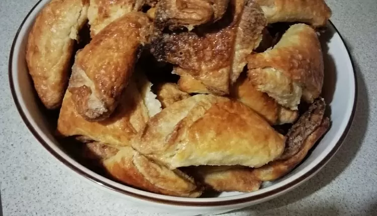 Творожные печеньки с сахаром