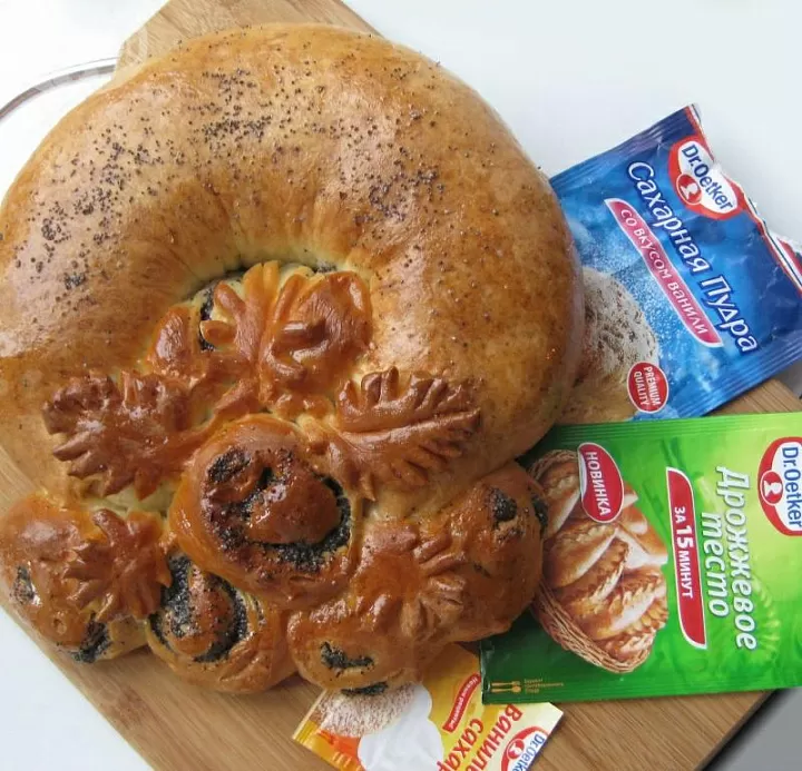 Рулет с маком фото