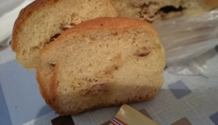 Заливной пирог с курицей и грибами 