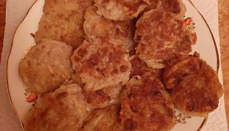 Драники с грибами