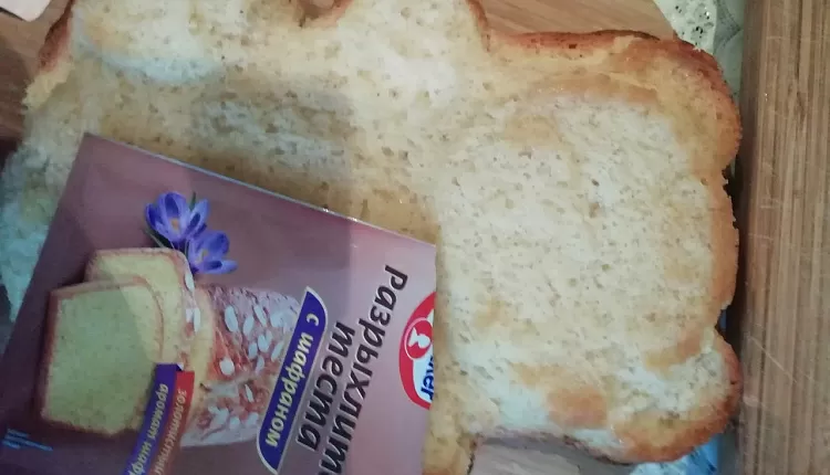 Апельсиновый кекс с цукатами
