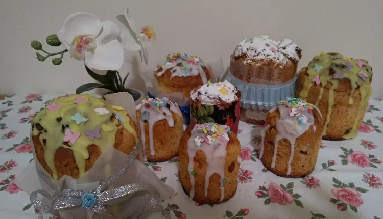 Творожный пасхальный кулич