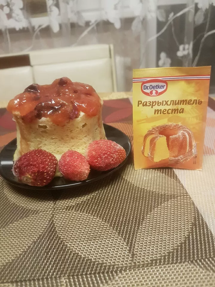 Банановый магкейк фото