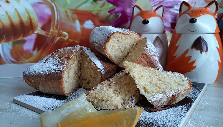 Лимонный кекс