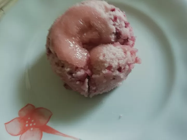 Вишнёвый кекс-минутка фото