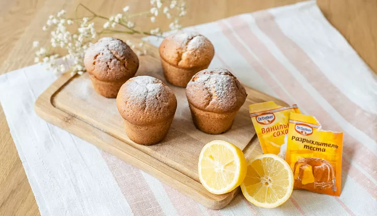 Лимонный кекс