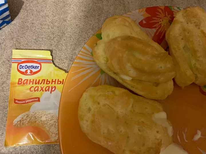 Заварные пирожные Dr.Bakers  фото рецепта