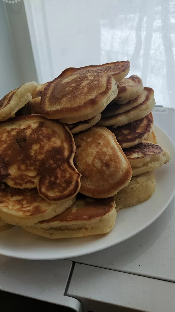 Очень пышные оладушки фото рецепта