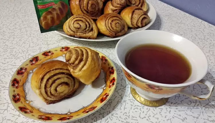 Булочки с корицей