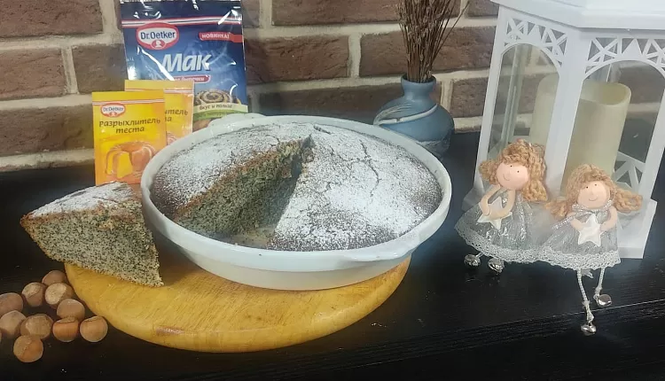 Маковый пирог