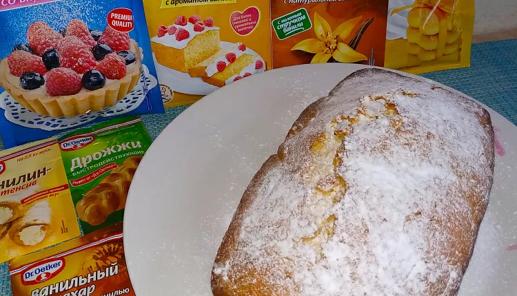 Лимонный кекс