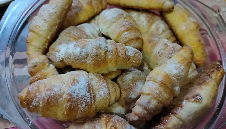 Рогалики творожные