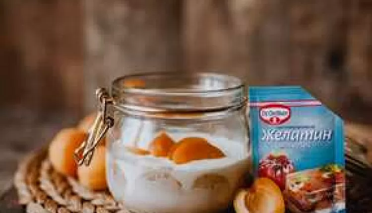 Каша с желе (ленивая овсянка)
