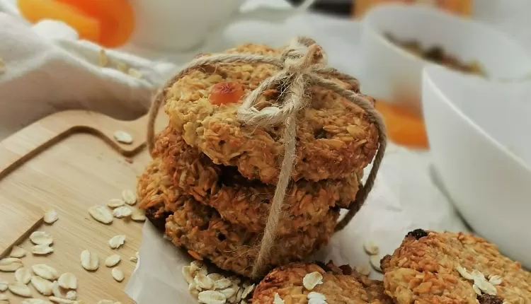 Домашнее овсяное печенье