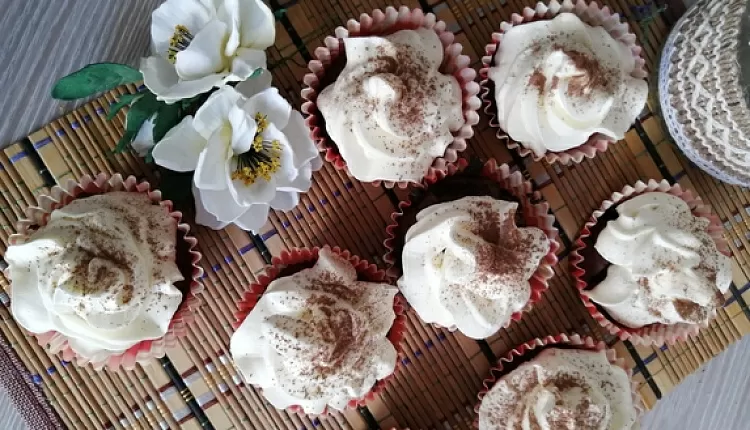 Шоколадные капкейки