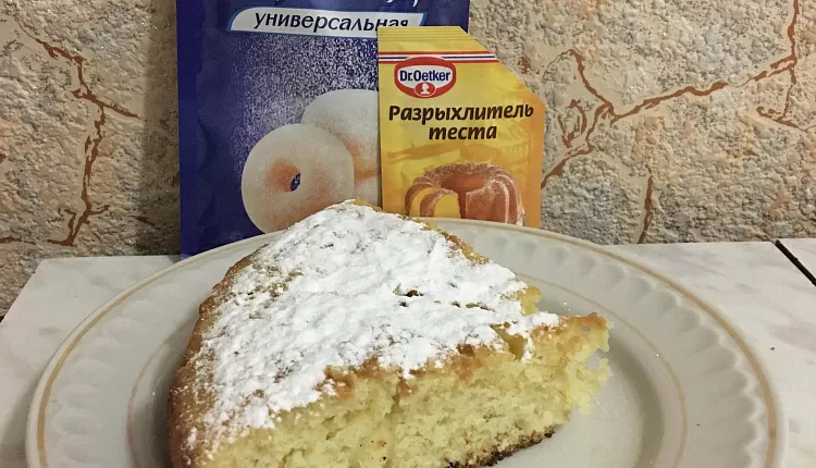 Лимонный кекс