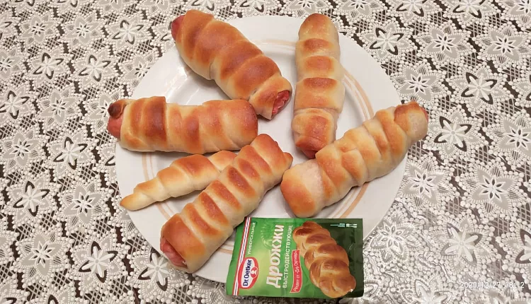 Сосиски в тесте