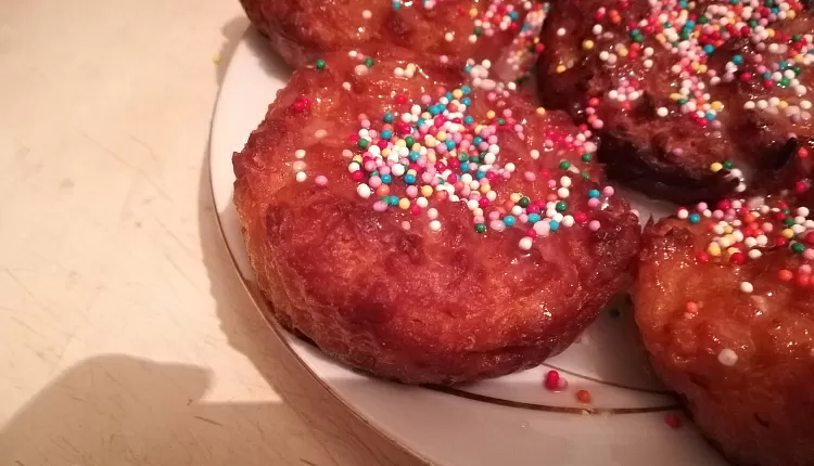 Морковные маффины с глазурью