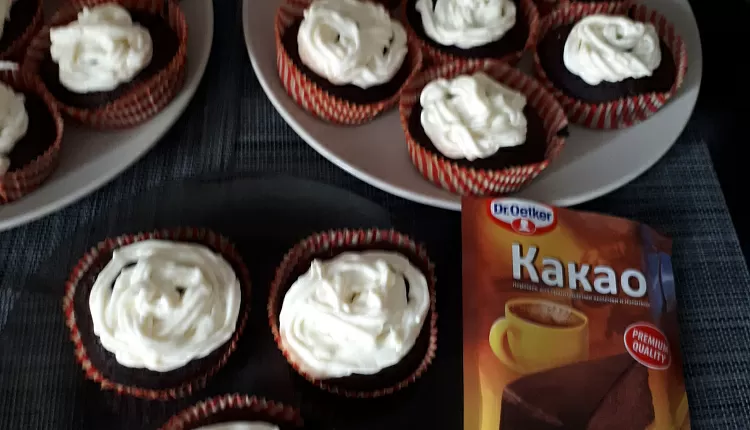 Шоколадные капкейки