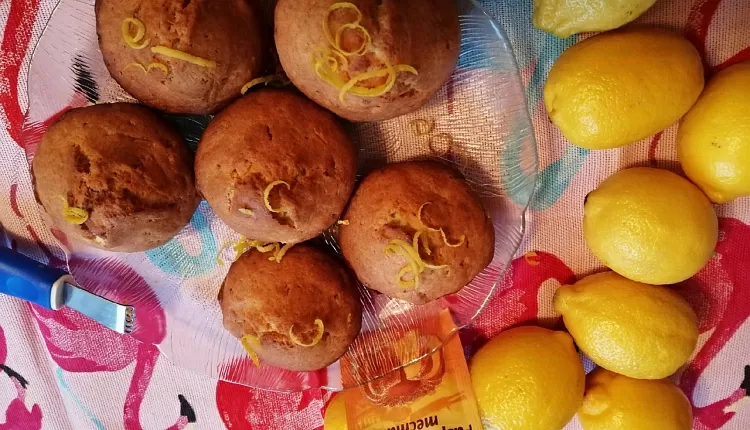 Лимонный кекс