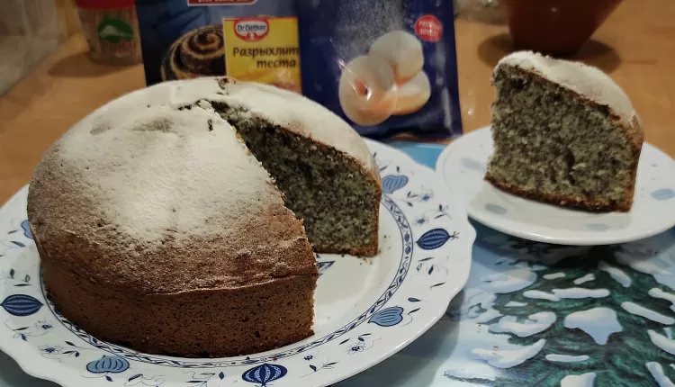 Маковый пирог