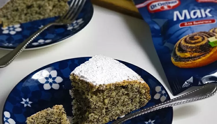 Маковый пирог
