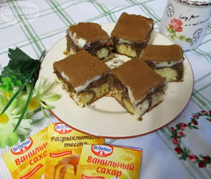 Шоколадный пирог  "Росинка" фото