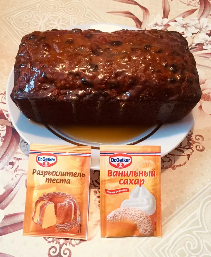 Рождественский кекс фото рецепта