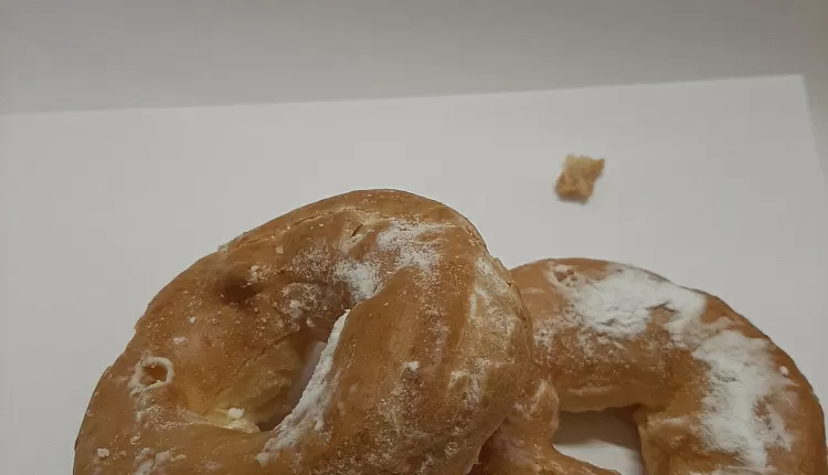 Заварные колечки с творогом