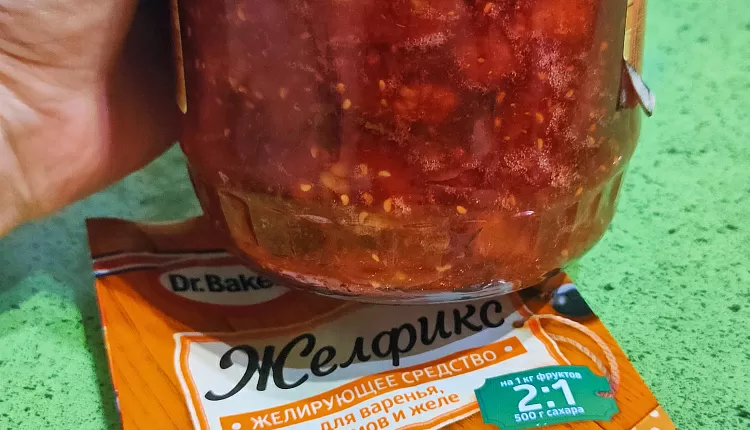 Варенье с клубникой и мятой