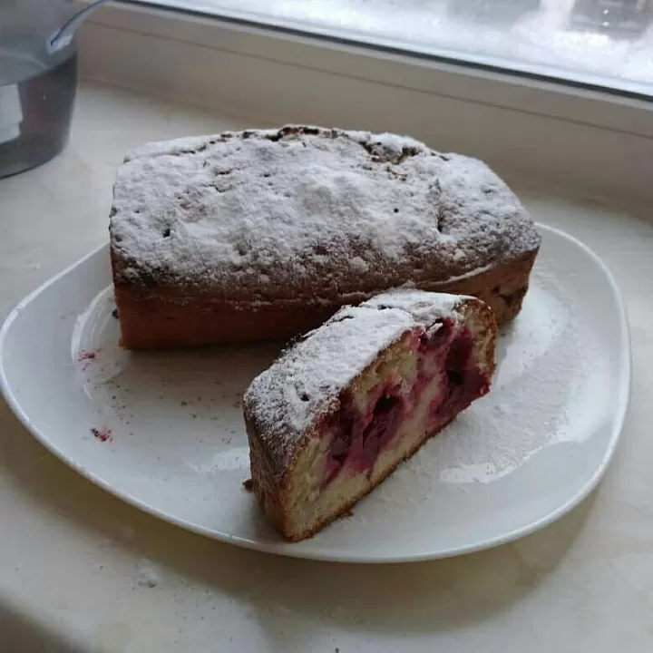 Кекс Столичный по ГОСТу с вишней🍒 фото