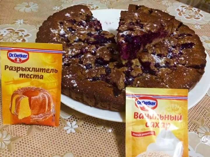 Пирог с черной смородиной! фото