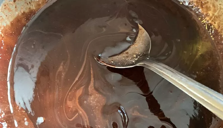 Зеркальная шоколадная ГЛАЗУРЬ.