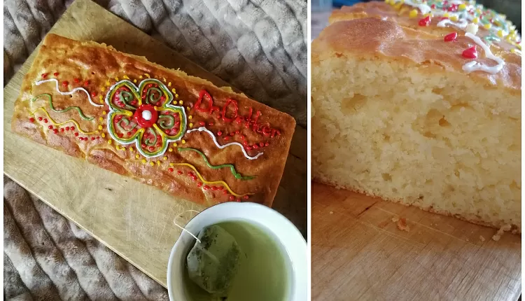 Лимонный кекс