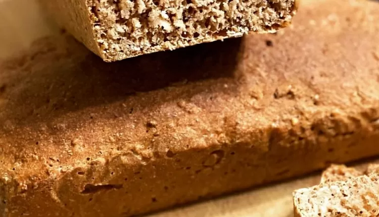 Цельнозерновой хлеб с льняной мукой в хлебопечке