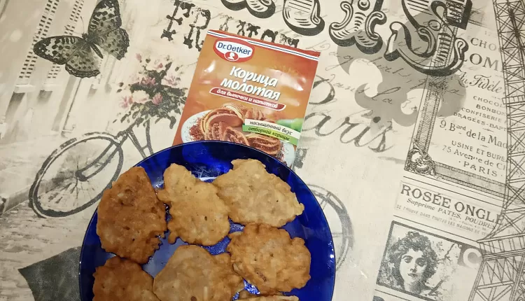 Яблочные оладушки