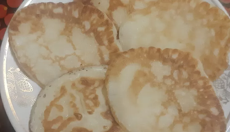 Быстрые оладушки на кефире