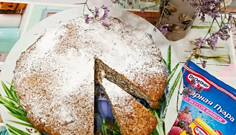Маковый пирог