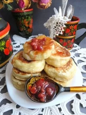 Пышные оладьи