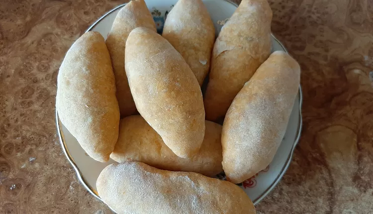 Пирожки с капустой на майонезе