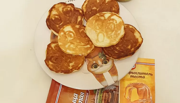 Яблочные оладушки