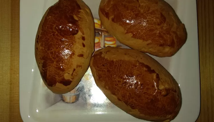 Пирожки с яблоками в духовке