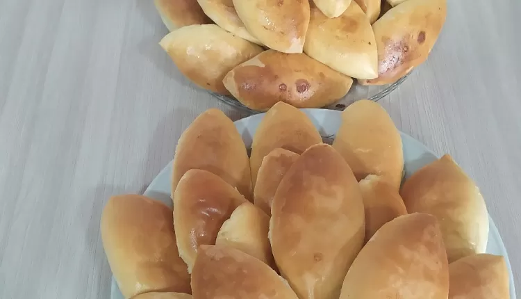 Домашние пирожки с капустой 