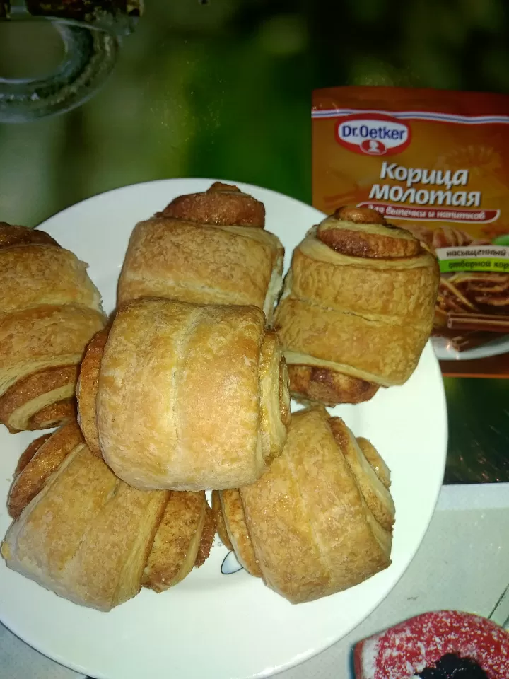 Булочки с корицей фото
