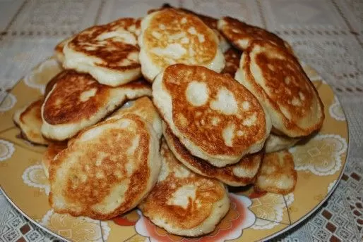 Оладьи дрожжевые