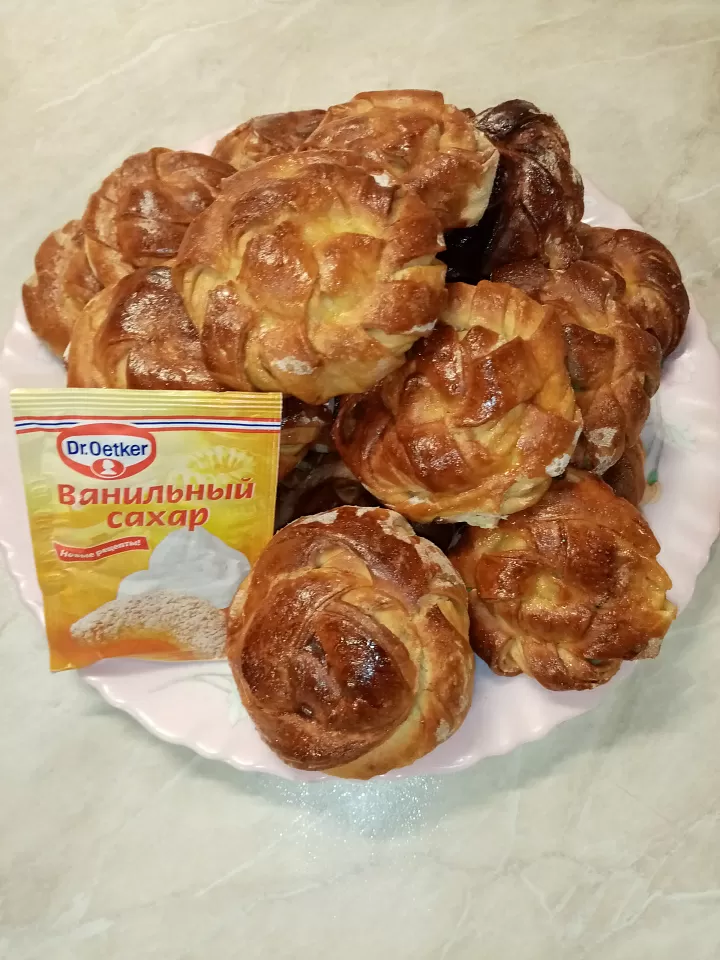 Булочки Улитки фото