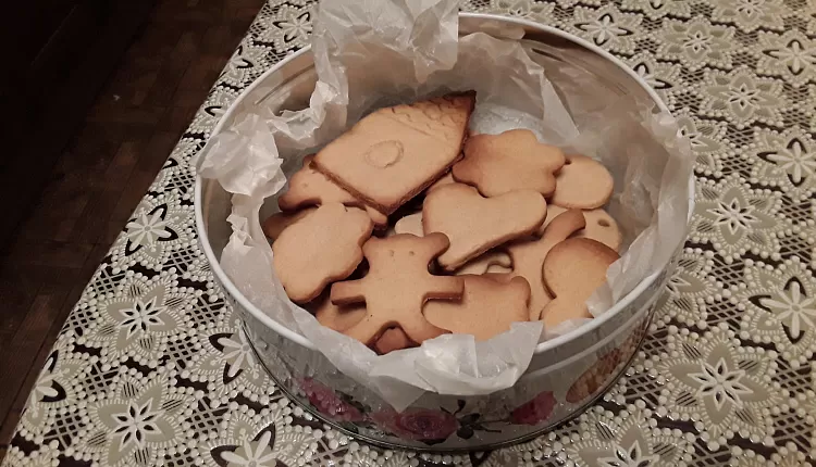 Имбирное печенье на цельнозерновой муке