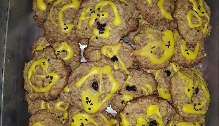 Овсяное печенье с мёдом 